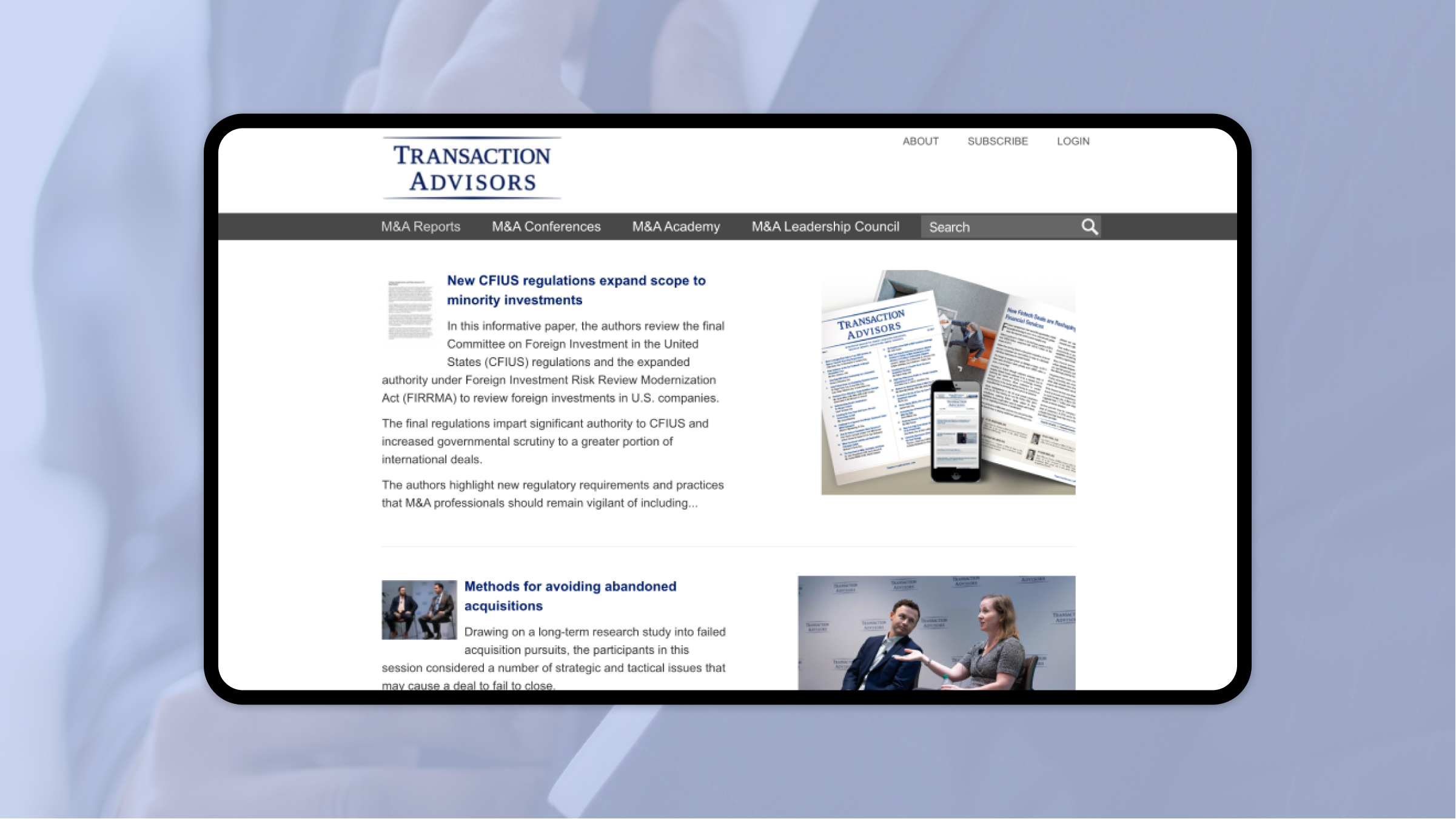 Transaction Advisors